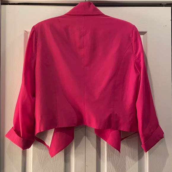 Bebe Hot Pink Blazer - Picture 2 of 3